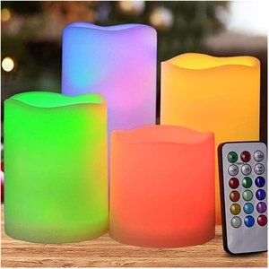 Brand New Flameless LED Plastic Candles